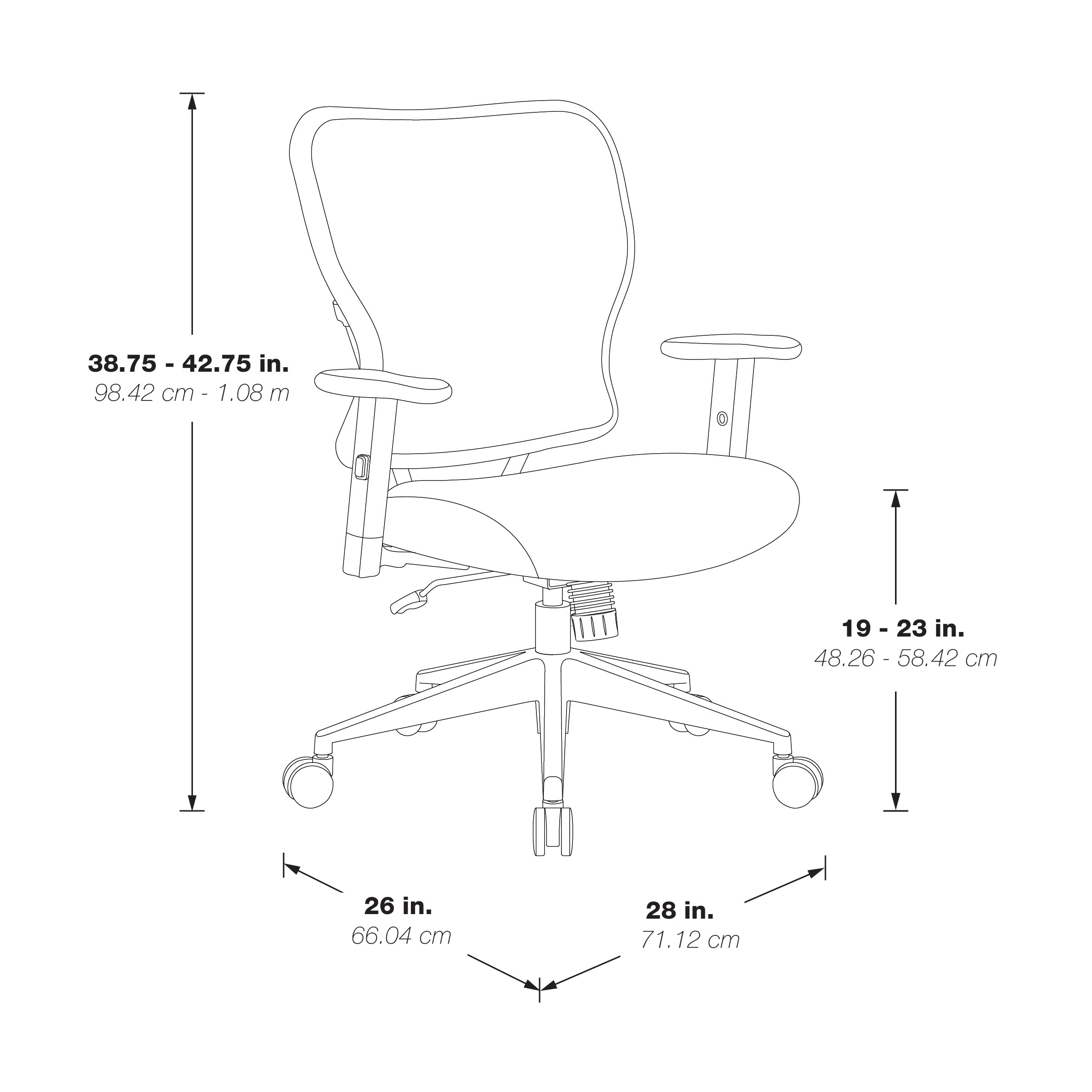 Deluxe 2 to 1 Mechanical Chair